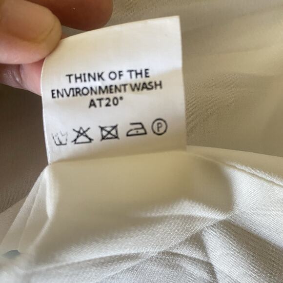 Catch by Mala Plaid Double Breasted Blazer Brown Cream Size 2 Oversized Fit - Picture 9 of 11